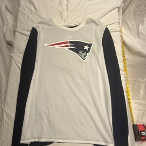 New England Patriots Long Sleeve Nike Tee Size M